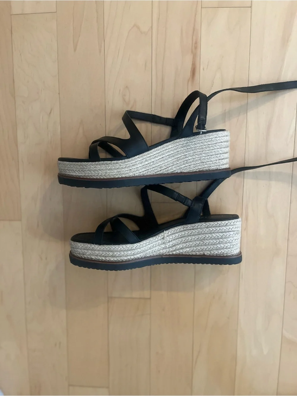 Lucky Brand black strappy